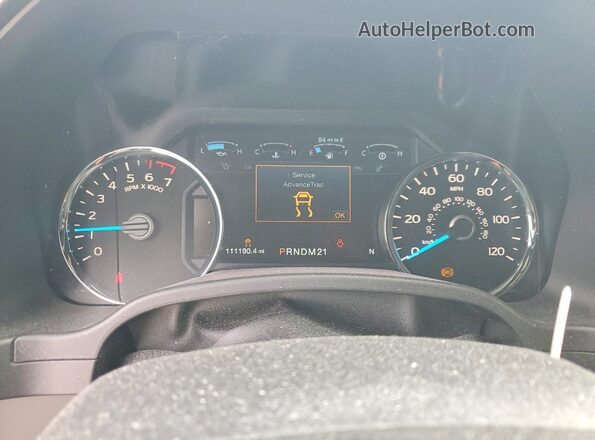 1FTEW1EF9HFB76268 2017 FORD F150 Черный Вид щитка приборов