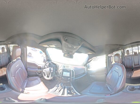 1FTEW1EF9HFC34895 2017 FORD F150 Черный Панорамный вид салона 360°