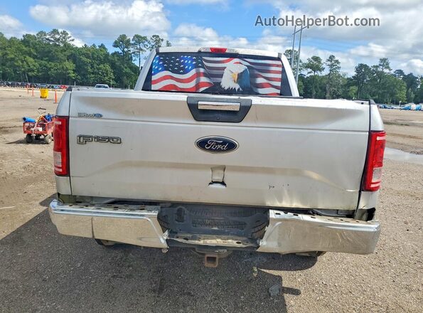 1FTEW1EFXHKE44929 2017 FORD F150 Silver Widok z tyłu