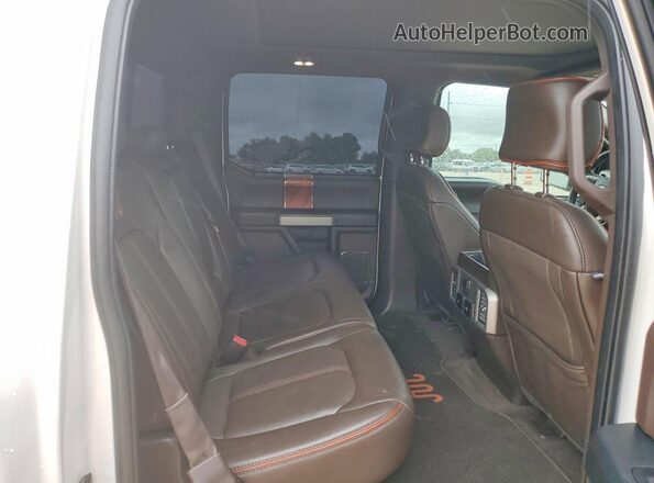 1FTEW1EG0HFB65667 2017 FORD F150 Two Tone Rear seats view