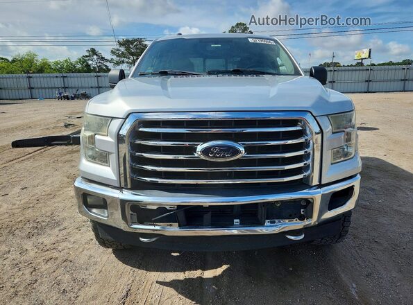 1FTEW1EG2HFA93922 2017 FORD F150 Серебряный Вид спереди