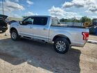 2017 Ford F150 Supercrew Серебряный vin: 1FTEW1EG2HFA93922