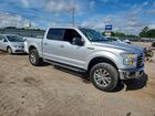 2017 Ford F150 Supercrew Серебряный vin: 1FTEW1EG2HFA93922