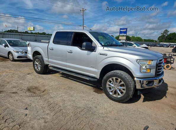 1FTEW1EG2HFA93922 2017 FORD F150 Серебряный Передняя правая четверть