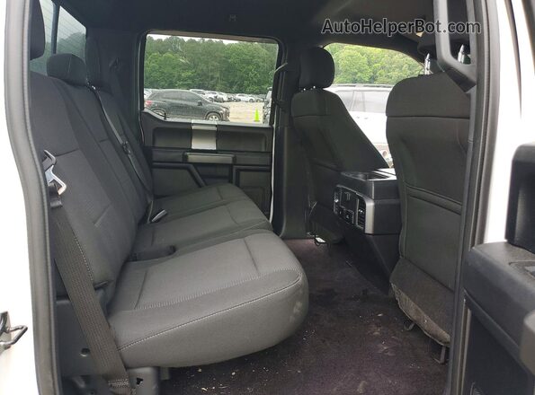 1FTEW1EG2HFB20925 2017 FORD F150 Белый Вид задних сидений