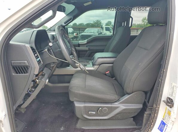 1FTEW1EG2HFB20925 2017 FORD F150 Белый Вид салона спереди