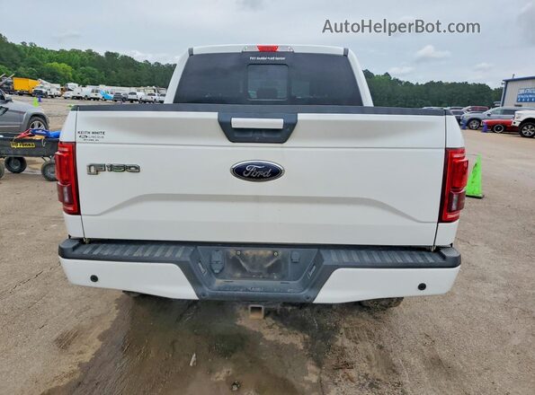 1FTEW1EG2HFB20925 2017 FORD F150 Белый Вид сзади