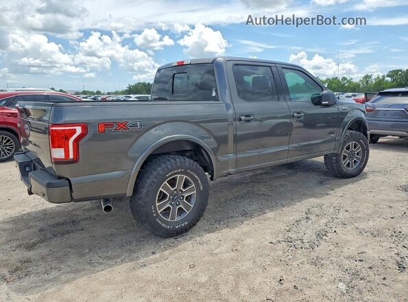 1FTEW1EG2HKC90063 2017 FORD F150 Серый Задняя правая четверть