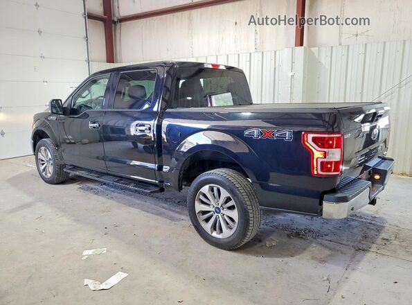 1FTEW1EG2JFA70758 2018 FORD F150 Black Trasero izquierdo