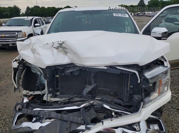 1FTEW1EG2JKD66063 2018 FORD F150 White Սալոնի հետևի տեսք