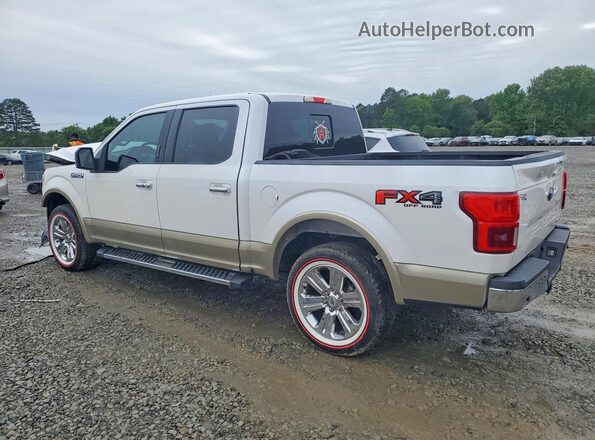1FTEW1EG2JKD66063 2018 FORD F150 White Հետևի ձախ