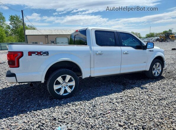 1FTEW1EG3GFD43179 2016 FORD F150 White Trasero derecho