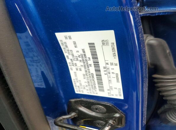 1FTEW1EG3JFC08520 2018 FORD F150 Blue Вид підкапотного простору