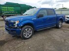 2018 Ford F150 Supercrew Blue vin: 1FTEW1EG3JFC08520