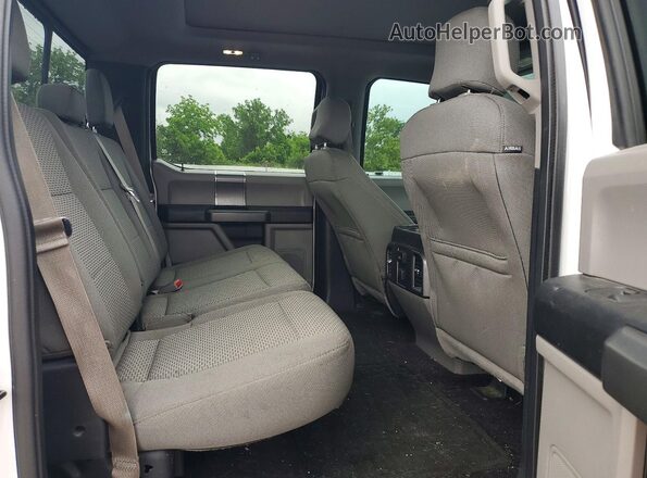1FTEW1EG5GFD39523 2016 FORD F150 White უკანა სავარძლების ხედი