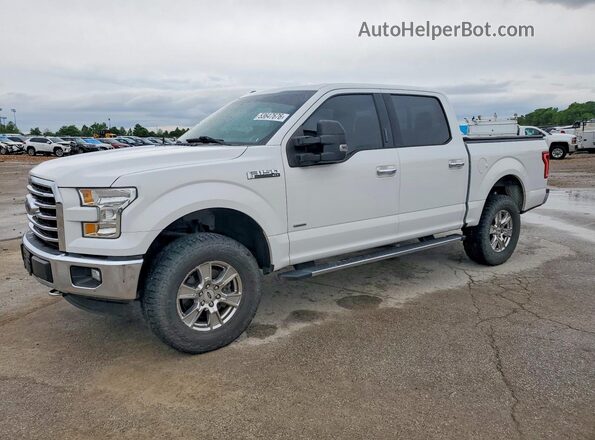 1FTEW1EG5GFD39523 2016 FORD F150 White წინა მარცხენა ხედი სამი მეოთხედიდან