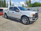 2018 Ford F150 Supercrew Silver vin: 1FTEW1EG5JFE78672