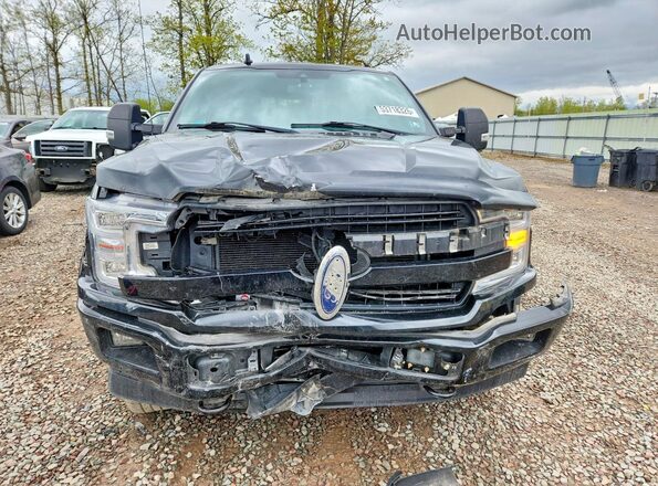 1FTEW1EG6JFE62402 2018 FORD F150 Черный Вид спереди