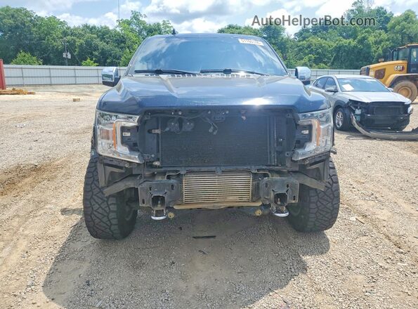 1FTEW1EG7JKD04657 2018 FORD F150 Black Widok z przodu