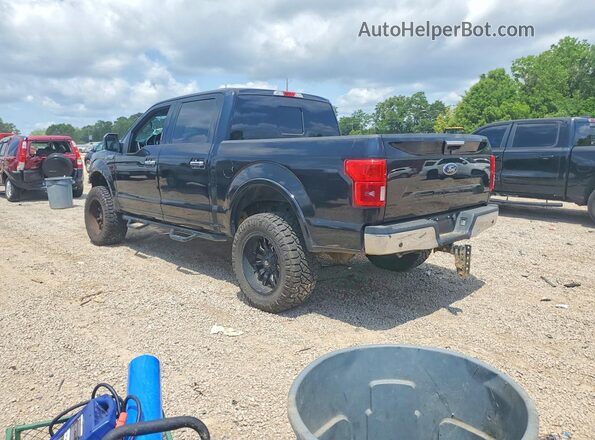 1FTEW1EG7JKD04657 2018 FORD F150 Black Tył lewy