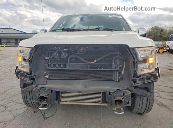 1FTEW1EG8GFD17032 2016 FORD F150 Белый Вид спереди