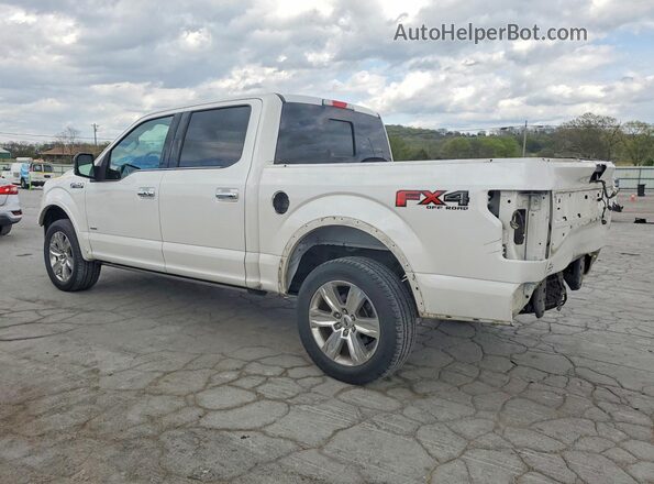 1FTEW1EG8GFD17032 2016 FORD F150 Белый Задняя левая четверть