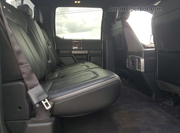 1FTEW1EG8GFD17032 2016 FORD F150 Белый Вид задних сидений