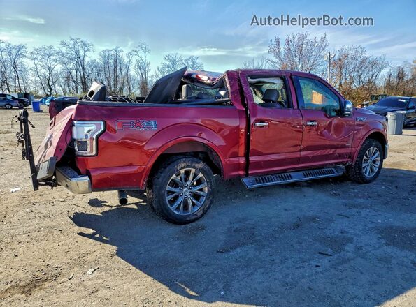 1FTEW1EG8HFB09749 2017 FORD F150 Red Հետևի աջ