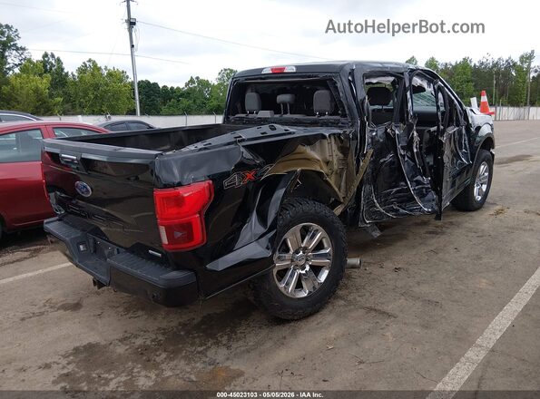 1FTEW1EG8JFC23014 2018 FORD F150 Черный Задняя правая четверть