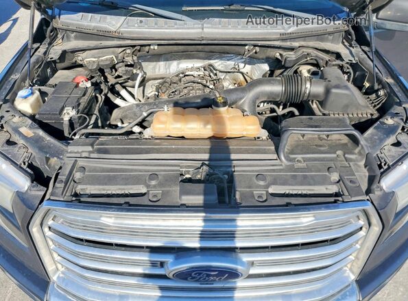 1FTEW1EGXGFD11684 2016 FORD F150 Gray Rear interior view