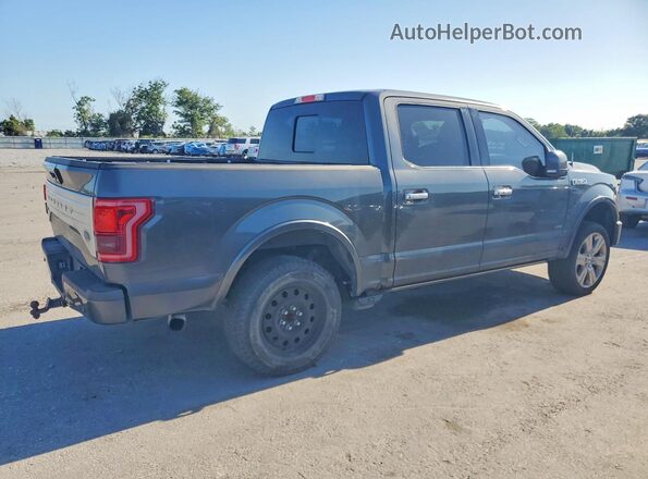 1FTEW1EGXGFD11684 2016 FORD F150 Gray Rear right