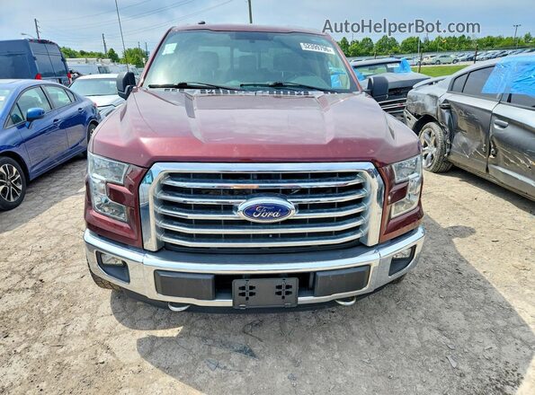 1FTEW1EP0GFC57229 2016 FORD F150 Коричневый Вид спереди