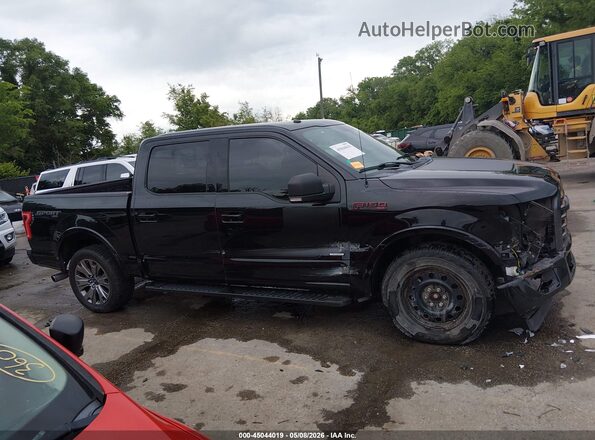1FTEW1EP0HFB20437 2017 FORD F150 Черный Панорамный вид салона 360°