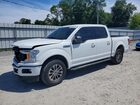 2018 Ford F150 Supercrew White vin: 1FTEW1EP0JFB25949