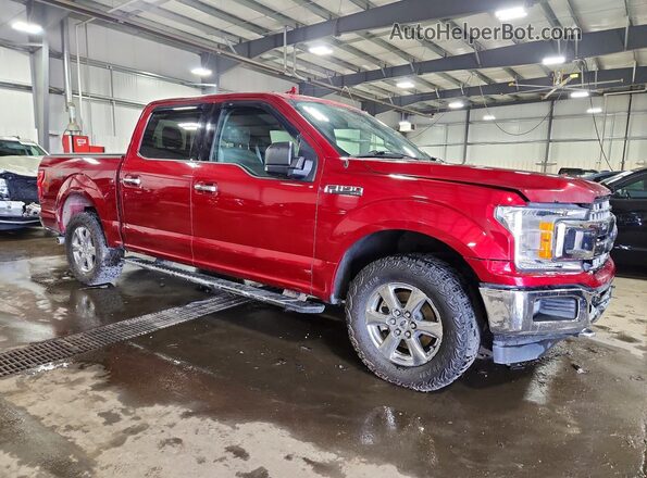 1FTEW1EP0JFC02092 2018 FORD F150 Red Передня права чверть