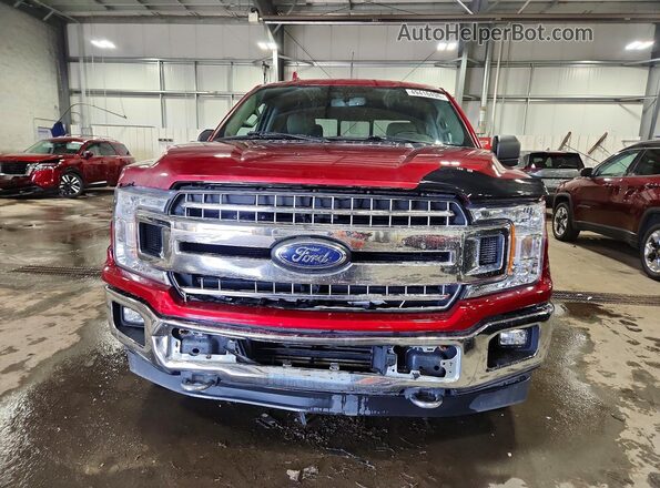 1FTEW1EP0JFC02092 2018 FORD F150 Red Вид спереду