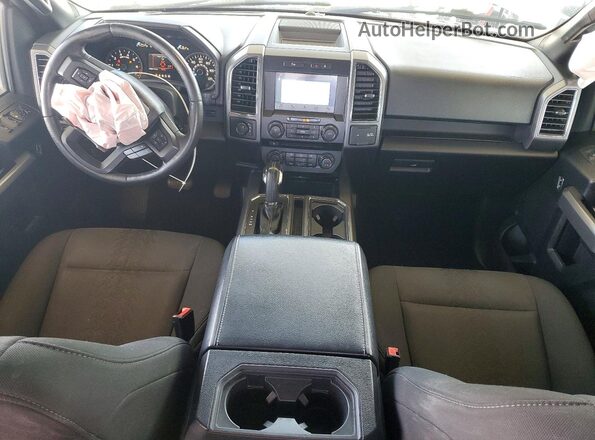1FTEW1EP0JFC14162 2018 FORD F150 Серебряный Вид панели приборов