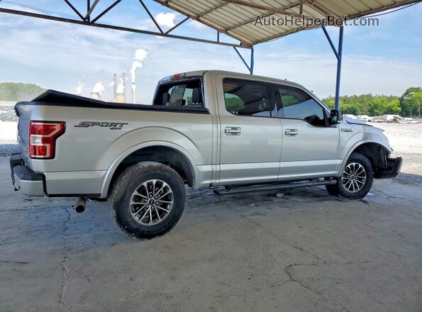 1FTEW1EP0JFC14162 2018 FORD F150 Серебряный Задняя правая четверть