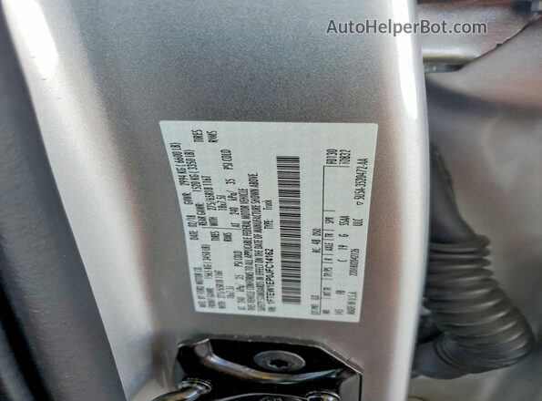1FTEW1EP0JFC14162 2018 FORD F150 Серебряный Вид подкапотного пространства