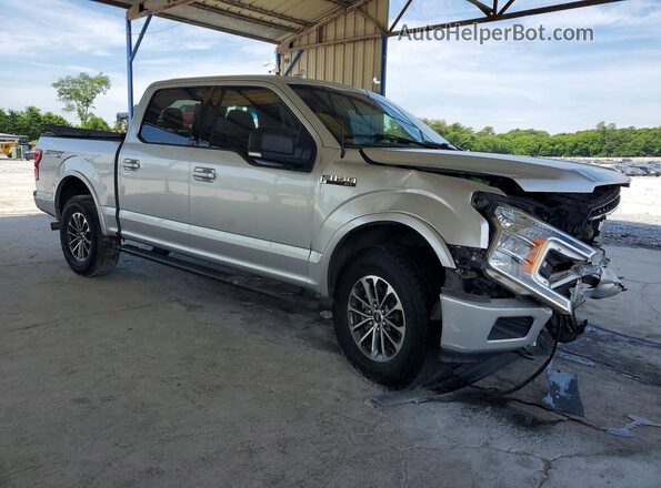 1FTEW1EP0JFC14162 2018 FORD F150 Серебряный Передняя правая четверть