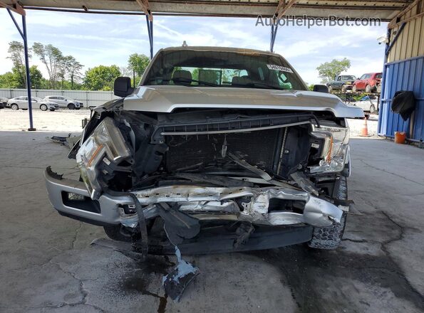 1FTEW1EP0JFC14162 2018 FORD F150 Серебряный Вид спереди