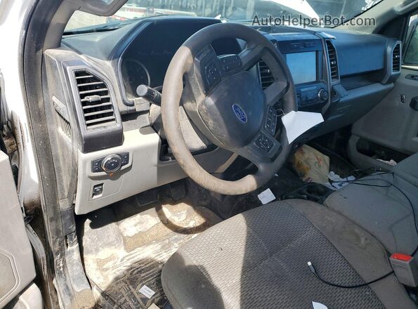 1FTEW1EP0KKD01309 2019 FORD F150 Белый Вид панели приборов