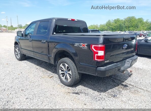 1FTEW1EP0LKD41729 2020 FORD F150 Черный Задняя левая четверть