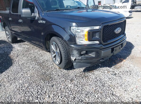 1FTEW1EP0LKD41729 2020 FORD F150 Черный Вид спереди