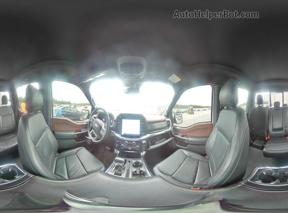 1FTEW1EP0MFB93124 2021 FORD F150 Белый Вид наклейки с VIN-кодом