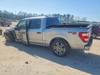 2022 Ford F150 Supercrew Silver vin: 1FTEW1EP0NFB90323