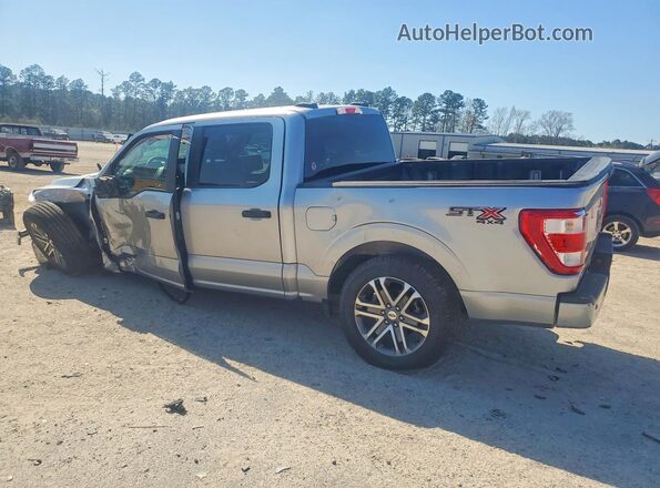 1FTEW1EP0NFB90323 2022 FORD F150 Silver Задня ліва чверть