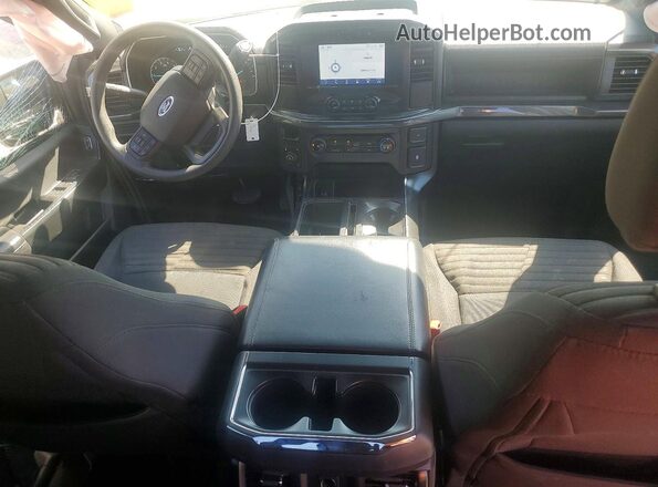1FTEW1EP0NFB90323 2022 FORD F150 Silver Вид панелі приладів