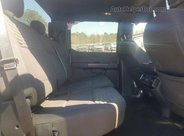 1FTEW1EP0NFB90323 2022 FORD F150 Silver Вид задніх сидінь