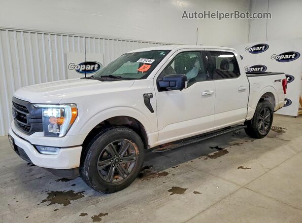 1FTEW1EP0PKF10833 2023 FORD F150 White Vista tres cuartos delantera izquierda